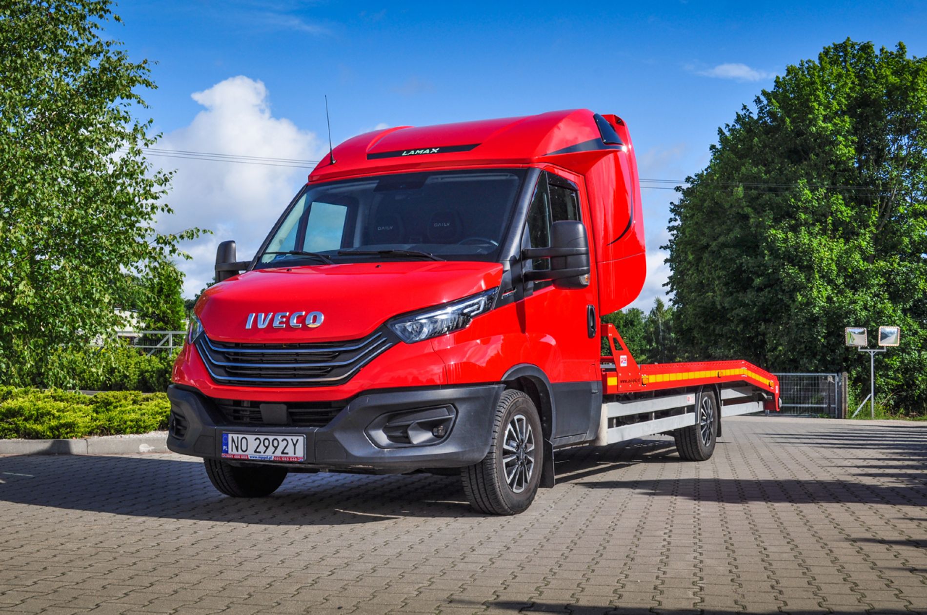 Autotranspoter na Iveco Daily