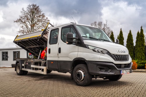Żuraw HDS Iveco Daily