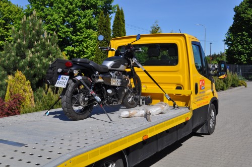 Transport motocykla