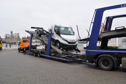 Dostawa kolejnych podwozi Iveco Daily do zabudowania